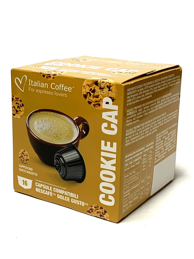 Capsule compatibili Dolcegusto Cookie Cap - Caffè Colleoni